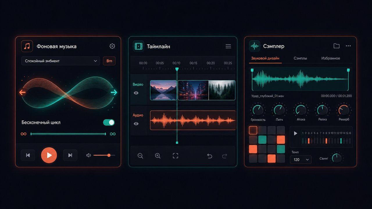 Аналоги Suno для фоновой музыки и инструментала: Mubert, Soundraw, Stable Audio